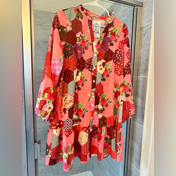 Meet me at Midnight quilted dress size small NWT - Picture 1 of 4